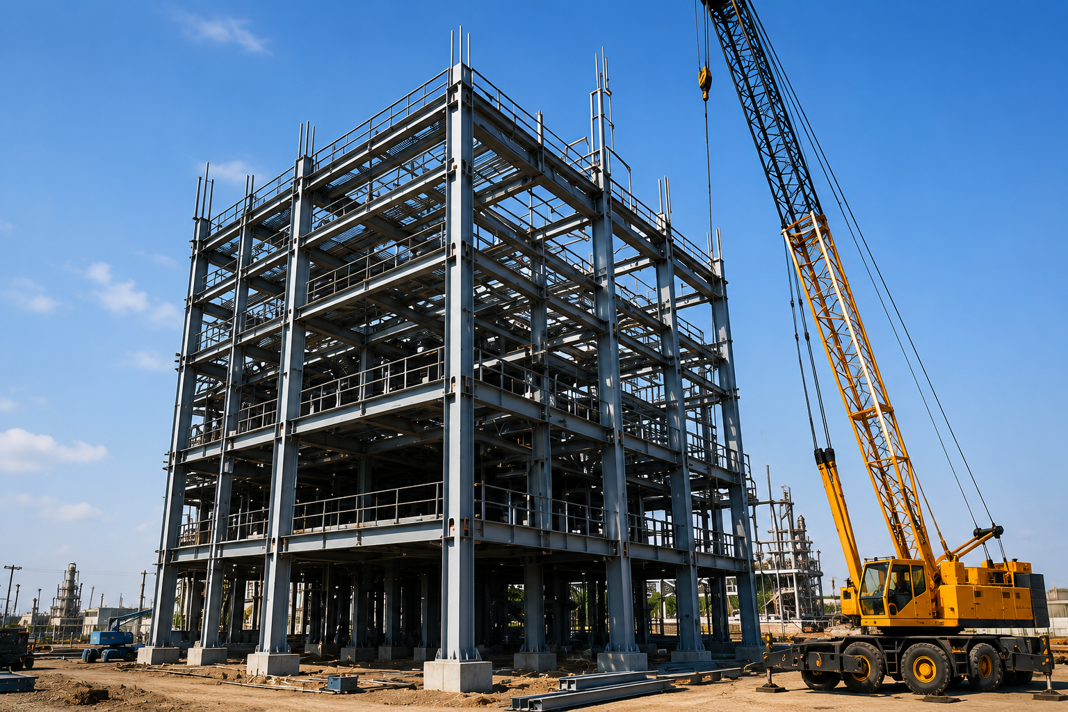 Steel Structure Fabrication & Erection
